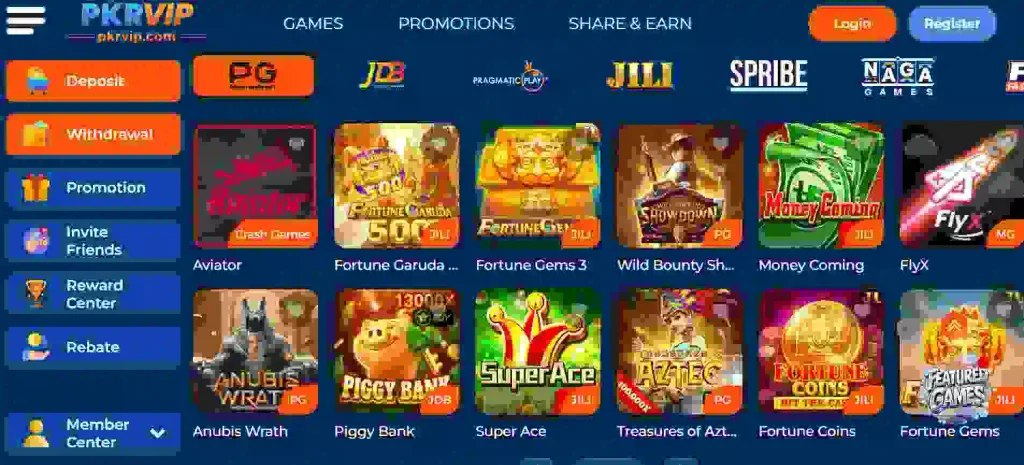 PKRVIP Game