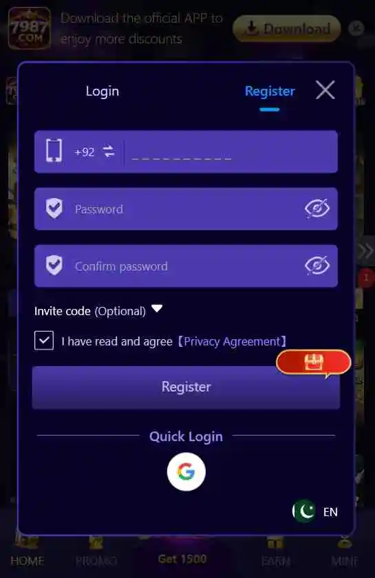 7987 Game Register