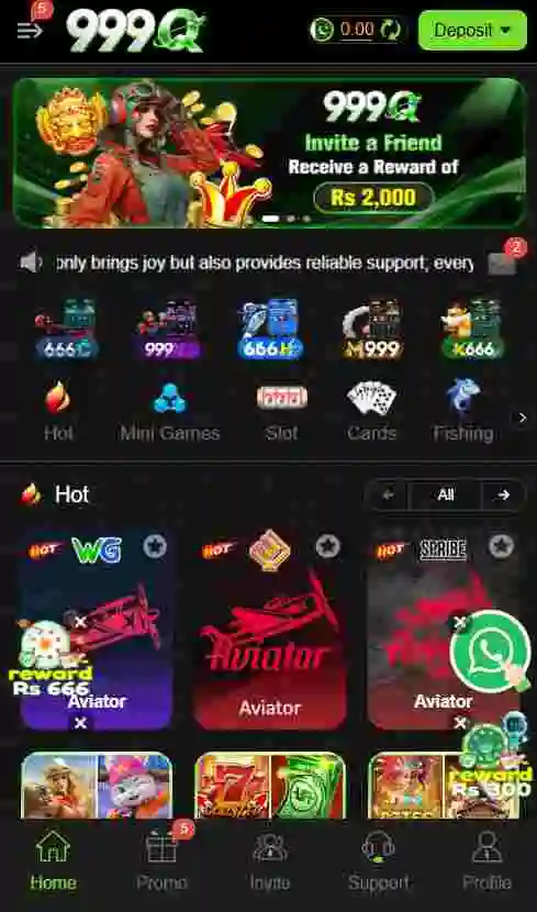 999Q Game Interface